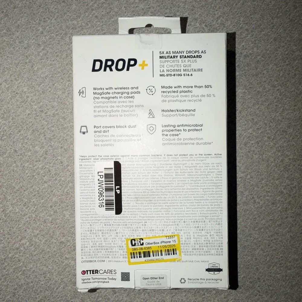 OtterBox Defender Pro Series Case with Holster iPhone‎ 15/14 Plus New